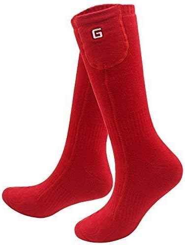 Danitymuse Warm Winter Rechargeable Electric Heated Socks Kits for Cold Weather