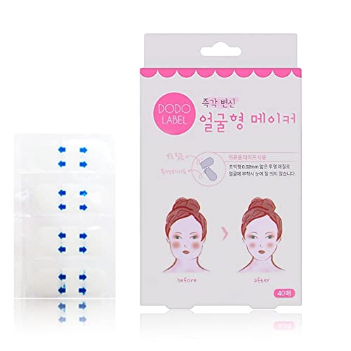 AEGYPIUS Invisible Waterproof Elasticity Wrinkle Lift Patches Makeup Face Lift Tools ,Face Lift Tape Instant Face Lifting Stickers, for Face, Neck Lift Reduce Double Chin