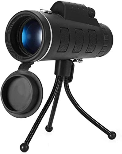 Monoculaire 40X60 prisme HD portée puissante avec trépied et boussole