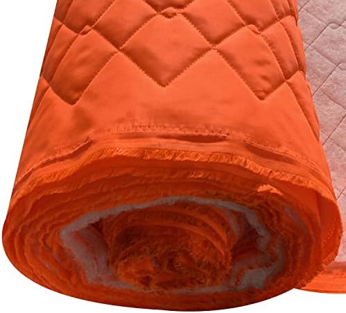 EU Fabrics - Quilted Waterproof Fabric - 23 Colours - 4oz - Outdoor Bedding - Jacket -Upholstery Fabric - Dress Clothing - Sold by The Meter. 150cm Wide (White)