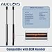 6602 Rear Window Shocks Struts Lift Supports Gas Springs Compatible with Jeep Wrangler Jk 2007 2008 2009 2010, Replace OE# SG214054, Set of 2 by AUCLIDIS