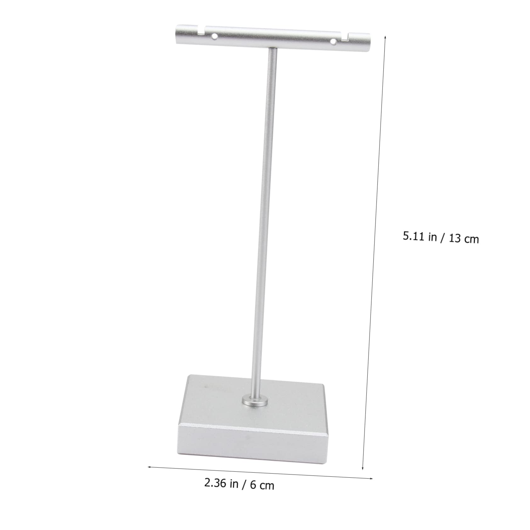 Zerodeko 3pezzi Espositore T-shaped Per Orecchini Leggero Stativo Per Gioielli Da Banco Supporto Organizzatore Per Orecchini Alta Visibilità e Facile Da Pulire Per Negozio e Casa