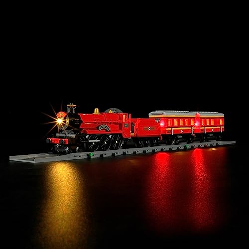 Image of BRIKSMAX LED Light for Lego Hogwarts Express & Hogsmeade Train Station - Compatible with Lego Harry Potter Building Blocks Model 76423 - 1 Count