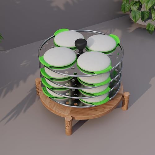 VIVITO Premium Silicone Idli Maker Liners | Food Grade BPA-Free, ...