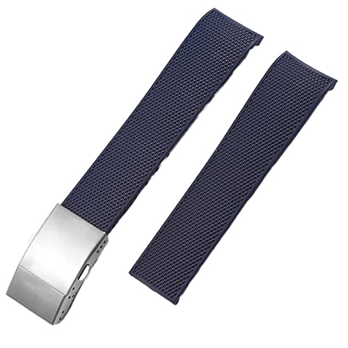 Bracelet étanche 21mm en silicone premium pour Longines Conquest finition luxe