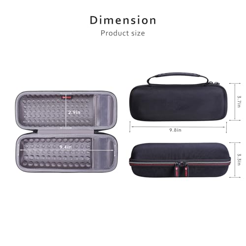 Image of XANAD Case for JBL Flip 4 /3 or Flip Essential 2 /1 or JBL Grip or Sonos Roam 2 /1 Waterproof Portable Speaker, Gray