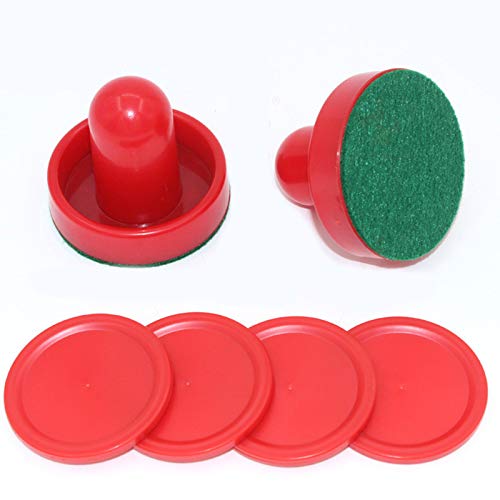 Buy Vingtank 8PCS Air Hockey Pucks, Red Replacement Pucks & Slider