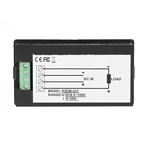 Image of PEACEFAIR PZEM-031 DC 6.5-100V LCD Digital Electric Power Energy Voltage Current Meter