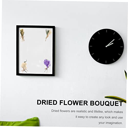 Mini ramo de flores secas para decoración y manualidades miniatura 4