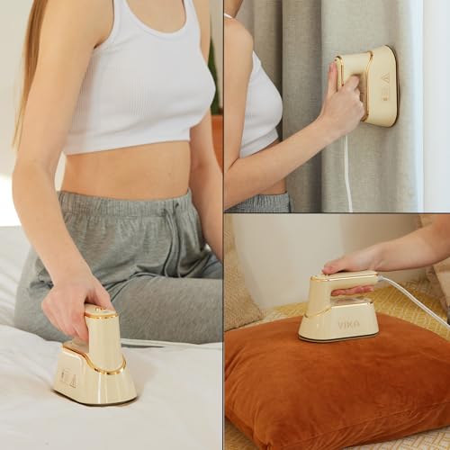 Yika Travel Steam Iron For Clothes, Press & Steam 2-In-1 Iron And Steamer, Ceramic Soleplate, Portable Garment Clothing Wrinkle Remover thumb #5