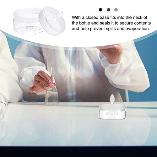 Scicalife Glass Weighing Bottle In Low Form With Interchangeable Ground Stopper Weighing Specific Gravity Bottle Laboratory Equipment 60 * 30Mm #TOP2