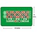 SEETOOOGAMES Roulette Tabletop Mat Layout - 70X35 Inch Portable Roulette Table Felt - 8 Players Non-Slip Rubber Mat for Poker Blackjack Casino Game Night
