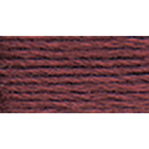 DMC 117-3802 Mouline Stranded Cotton Six Strand Embroidery Floss Thread, Dark Antique Mauve, 8.7-Yard