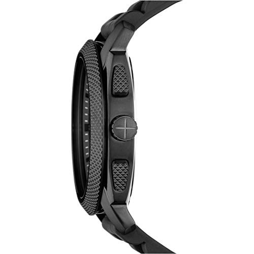 FOSSIL Machine Watch for Men, 45mm Quartz Chronograph Movement with Stainless Steel or Leather Strap