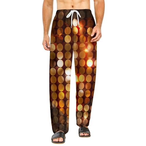 Bas de pyjama femme long anti-serrage pantalon de détente avec poches