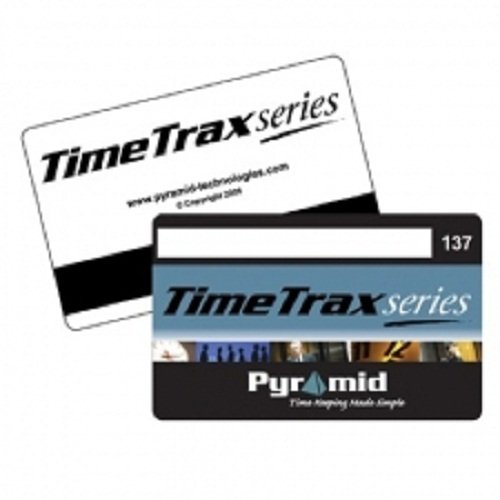Pyramid PTI41305 Time Recorder Swipe Cards, Numbered 101-150, TimeTrax Systems, 50 Per Pack