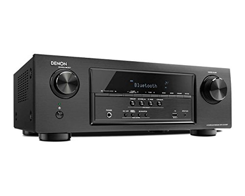 Denon AVRS510BT 5.2 Channel Full 4K Ultra HD AV Receiver with Bluetooth