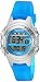 Marathon by Timex Women's TW5K96900 Digital Mid-Size Blue/Silver-Tone Resin Strap Watch