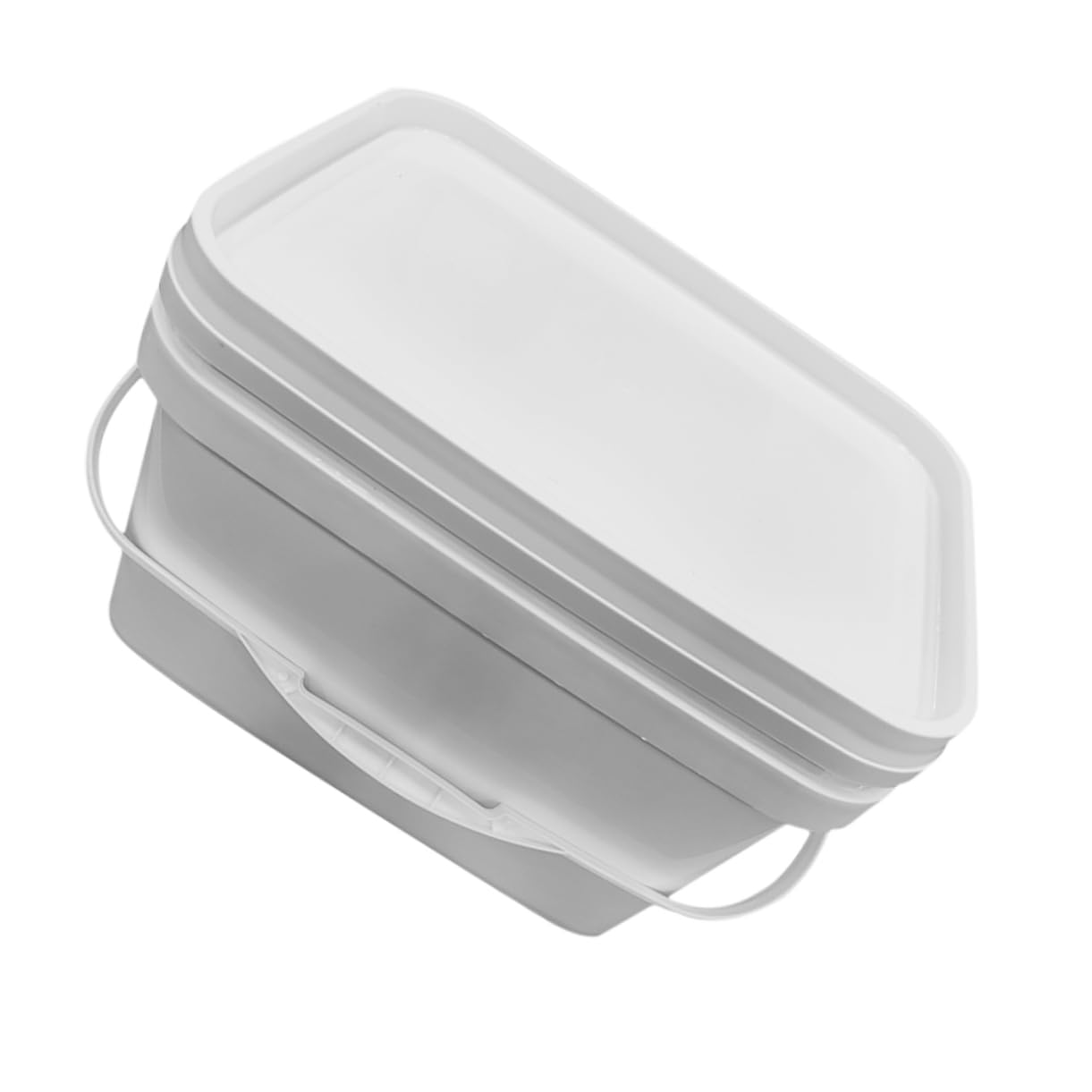 Hemobllo Secchio Di Plastica Per La Conservazione Della Vernice Con Coperchio e Manico, Contenitore Per Vernici 10 Litri Portatile Per Uso Esterno e Domestico