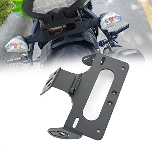 Kit support de plaque Ninja ZX6R - Finition aluminium premium pour garde-boue arrière Kawasaki