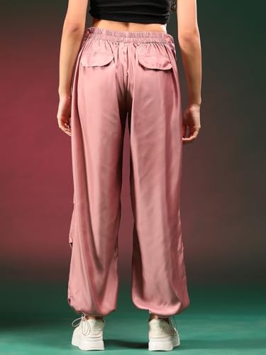 Image of KOTTY Women's High Waist Pleated Wide Leg Trousers