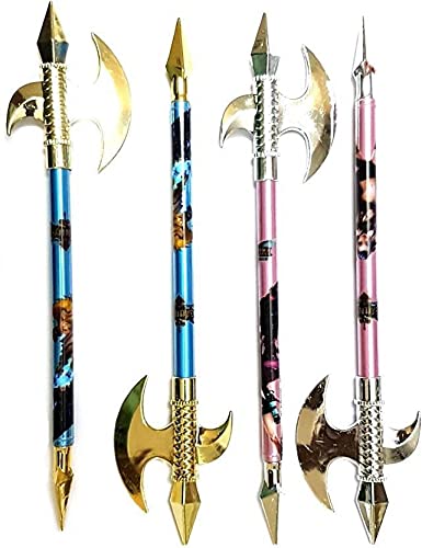Chinese Style Sword Novelty Gel Pen Pack of 4,Multicolor
