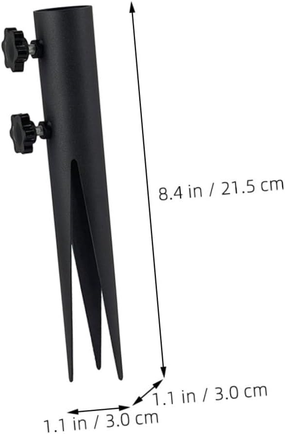 4pcs Metal Stake for Outdoor Lights Garden Light Replacement Stake Christmas Landscape