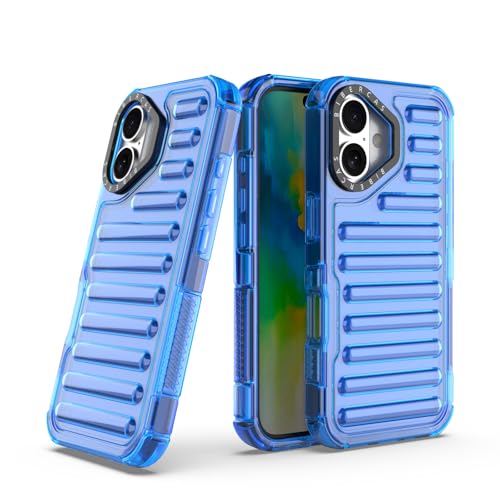 Coque iPhone 14 silicone bleu rigide finition sobre haut de gamme