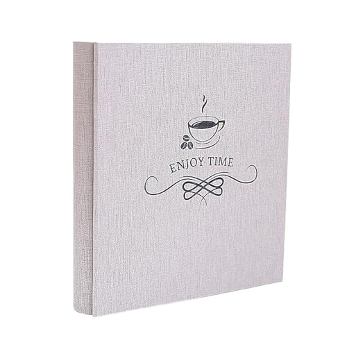 Album De Fotos Álbum de fotos cuero 5 pulgadas Este álbum conmemorativo Familia gran capacidad Tipo inserción