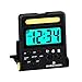 Marathon Basics Travel Alarm Clock, Easy to use, Easy to Set, Perfect for Camping - Battery Included - CL030010 (Black)