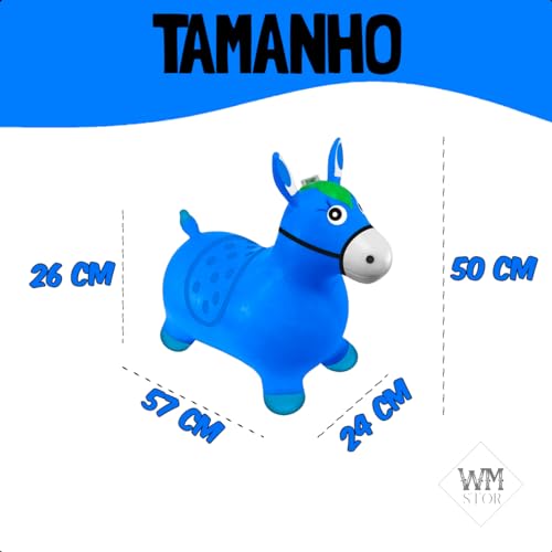 Cavalinho Upa Upa Brinquedo Musical Pula Pula Infantil Pocoto Do Gugu - Emite Som Borracha Resistent