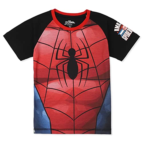 Image of Kidsville Boy's Regular T-Shirt (STY-20-21-004652 Black 7-8 Years)