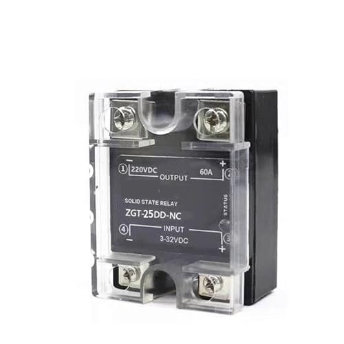 SSR monophasé normalement fermé avec dissipateur thermique pour contrôle CC