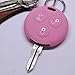Produktbild Soft Case Schutz Hülle Auto Schlüssel für Smart 450 Fortwo Cabrio Coupe Key/Farbe Pink