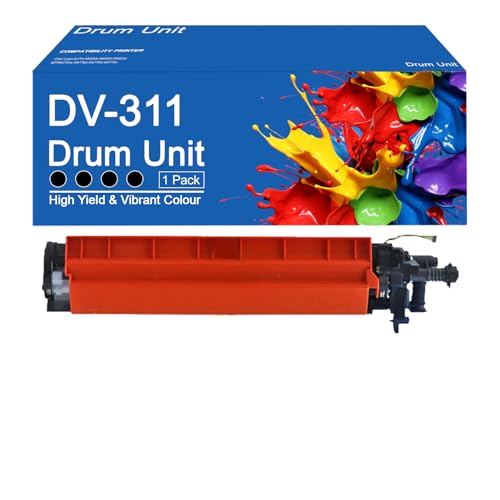 AENERN DV-311 Developer Unit Compatible for Konica Minolta A0XV03D A0XV0KD A0XV0ED A0XV08D Developer Unit Work for Konica Minolta Bizhub C220 C280 C360 C7722 C7728 Printer 1 Black
