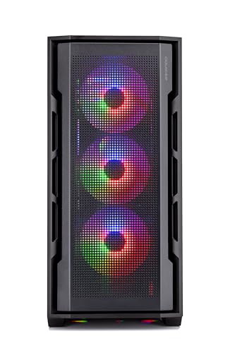 Image of Skytech Gaming Rampage Desktop PC, Ryzen 7 9700X 3.8 GHz (5.5GHz), AMD RX 9060XT 16GB, 4TB Gen4 NVMe SSD, 32GB DDR5 RAM 5200 RGB, 850W Gold ATX 3 PSU, 360mm ARGB AIO, Wi-Fi, Win 11