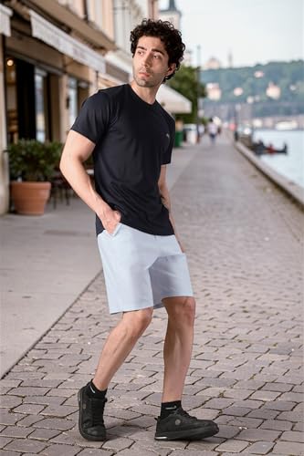 Image of RynoGear Linen Blend Shorts for Men || Shorts Pant for Men || Casual Shorts for Man