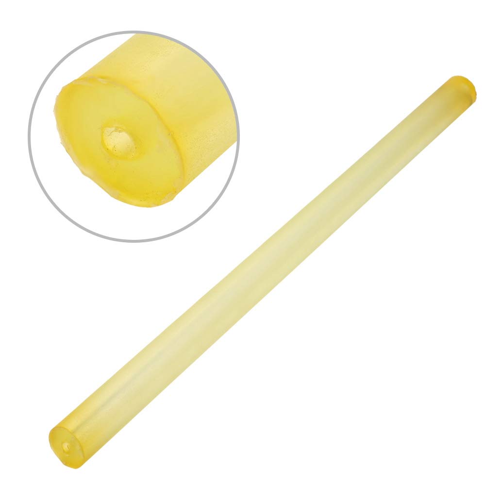 tige ronde creuse en polyuréthane, jaune, 20, 40mm, diamètre extérieur, alésage de 8mm, 500mm de Long, ressort de matrice idéal pour les machines (35 * 8 * 500(1pcs))