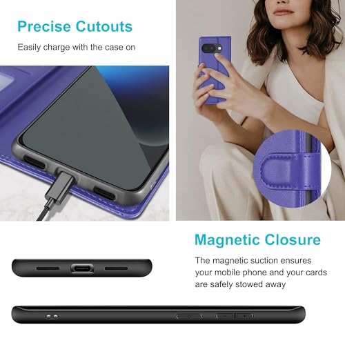 Coque Google Pixel 10a évite les rayures d'écran grâce au rabat magnétique