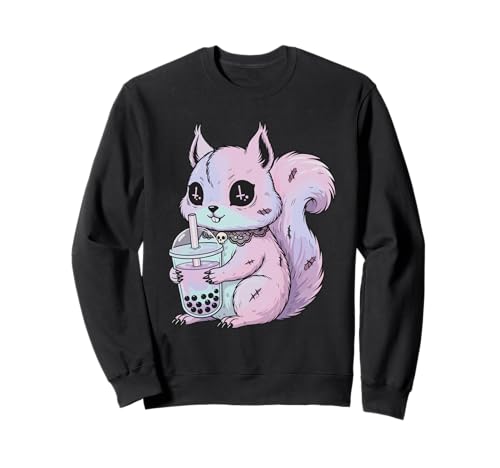 �p�X�e���S�X Kawaii Creepy Cute ���X × Boba Tea | Pastel Goth Design �g���[�i�[