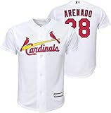 Outerstuff Nolan Arenado St. Louis Cardinals MLB Kids Youth 8-20 White Home Player Jersey (10-12)