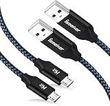 PS4 Controller Wire, iSeekerKit 2-Pack 15Ft PS4 Micro USB Cable Xbox Controller Charging Cable for Playstation 4 Dualshock 4 PS4 Slim/Pro, Xbox One S/X, Android, Samsung