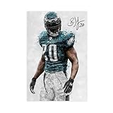 Sport Poster Brian Dawkins Canvas Poster Wall Art Decor Print Picture Paintings for Living Room Bedroom Decoration Unframed Print-style 20' L X 30' W