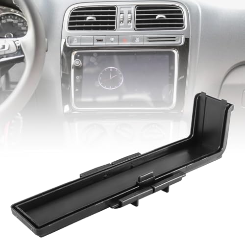 ACOLY Auto AC Kabinenfilter Abdeckplatte mit 2 Schiebern, Staubkabine Pollen Gehäuse Klappenabdeckung Kompatibel mit VW Audi Seat Skoda 6Q0819422