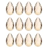 [Facile À Utiliser]: Chaque perle en verre à facettes en forme de larme possède un trou percé à son sommet pour un enfilage et une suspendu faciles. Vous pouvez enfiler ces perles avec des cordes de différents matériaux à la longueur souhaitée et les suspendre à des lustres, rideaux, fenêtres ou arbres décoratifs, s'intégrant facilement au thème de la scène ou de la décoration