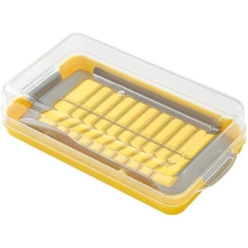 バターケース カッター付き バターカッター カットできちゃうバターケース バターナイフ付き ステンレス製 バター収納 バター貯蔵 バター 食品容器 バター皿 蓋付き キッチン用品 (S)