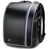 [バオバブの願い] 2025年 ランドセル 男の子 軽量 大容量 自動ロック 防水仕上げ Japanese schoolbag 通学 入学お祝い プレゼント A4フラットファイル対応(光輝・ブラック)