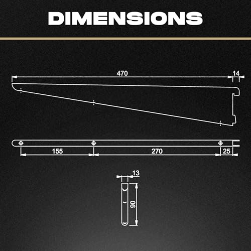 Support d'étagère à double fente pour aménager un dressing modulable - 4