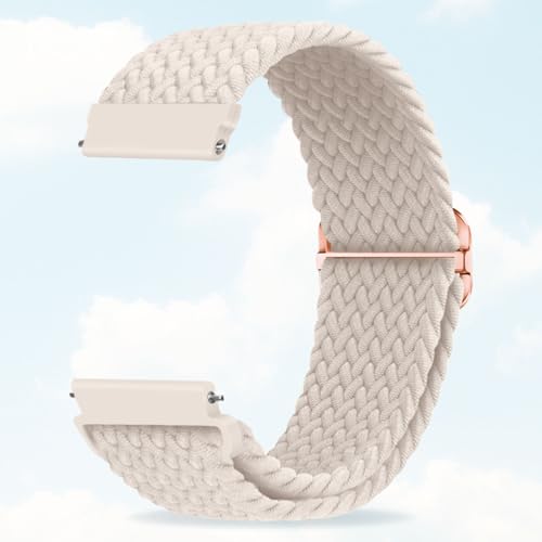 Correa de nylon trenzada ajustable para reloj 20mm miniatura 1