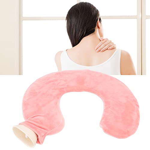 Bolsa de agua caliente para el cuello en forma de U que alivia la tension muscular 5
